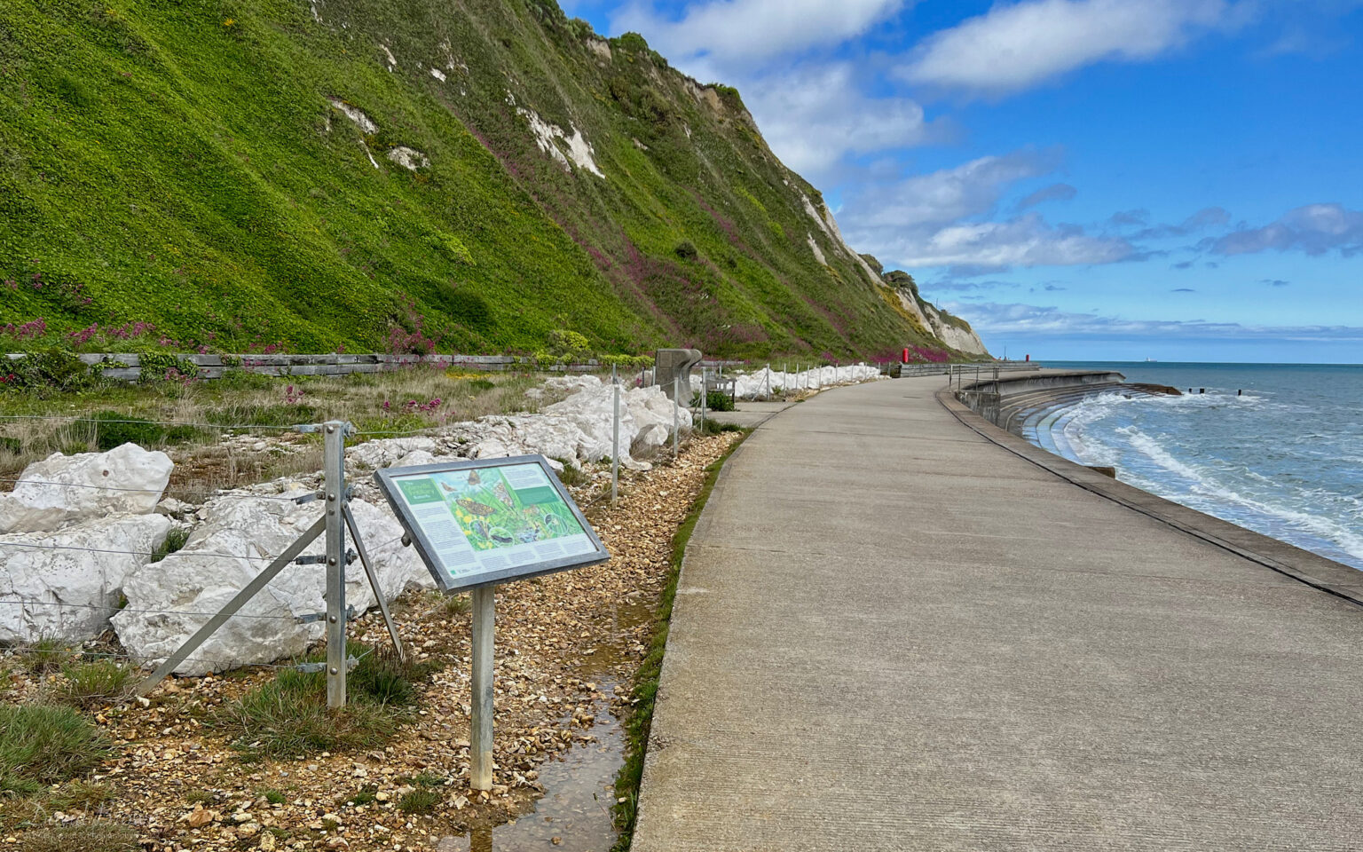 Glanville site at Ventnor, 20th May 2022