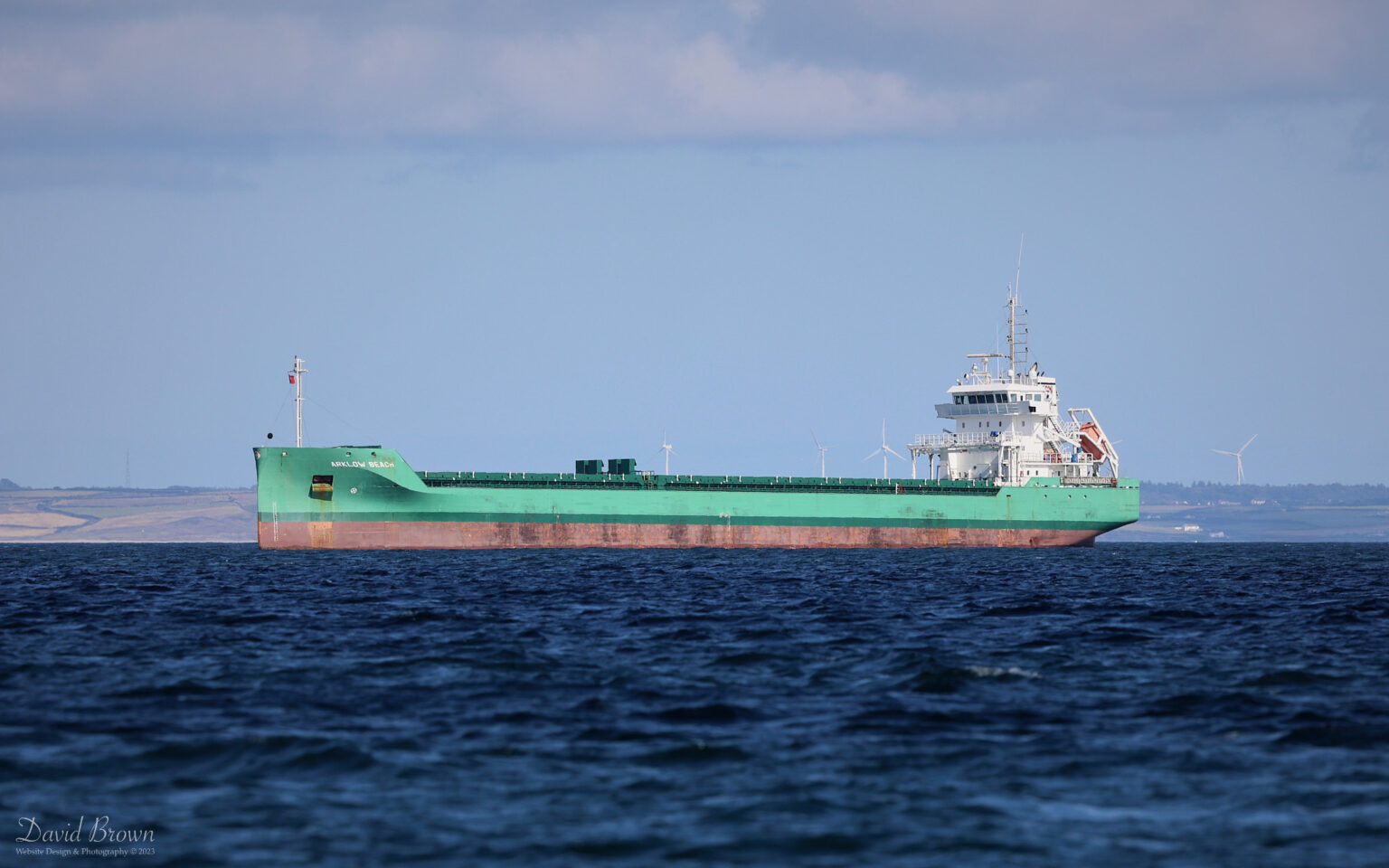 Arklow Beach on the pelagic, 6th August 2023